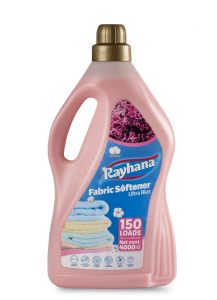 Laundry softener Rayhana 4 liters Gives concentrated softness to fabrics Industry with ...