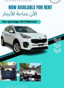 Kia Sportage 2017 (now available for rent)  petrol  Automatic.  Brand ...