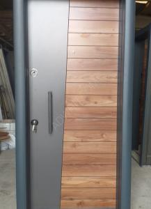 Steel doors The faces are MDF wood with a thickness of ...