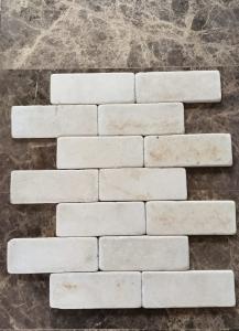 Tumbled white mugla stone Measures 1/7/20 Cm High quality materials at competitive ...