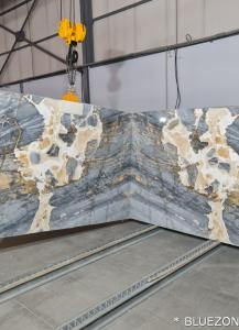 One of our exclusive products is BLUEZONAI marble and light-transmitting ...