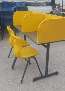 Directly from the factory, Turkish school desks are available for ...