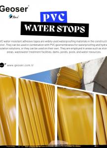 تُستخدم أشرطة PVC WATERSTOP في جميع المشاريع التي تتطلب العزل ...