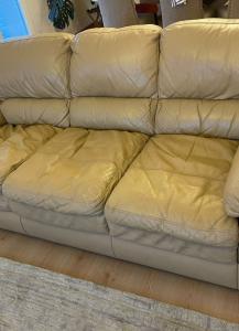 A sofa set consisting of 7 pieces + an original ...