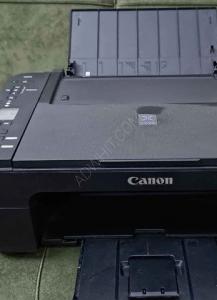 Canon printer, new inks, can print by phone Either via cable ...