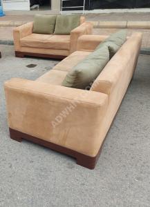 طقم_جلوس ثلاثية ثنائية مفردات_2 السعر 1500 منهي  العنوان:مرسين منطقة البوزجو جمهوريات محله ...
