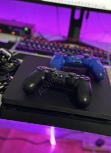 PlayStation 4 Slim 500 GB Very clean  2 Orginal controllers  And ...