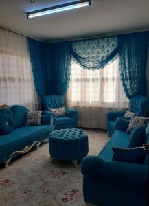 Used living room set for sale with curtains in Gaziantep, ...