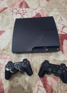 Used PlayStation 3 for sale.  Hacked  With two original controllers ...