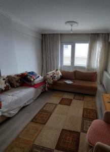 Furnished apartment with sea view 2+1 For urgent sale, a middle ...