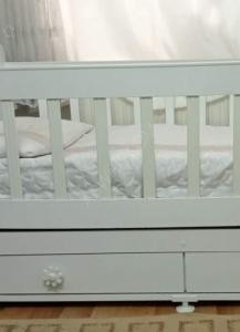 Used rocking baby bed for sale in Ankara  Price: 500 ...
