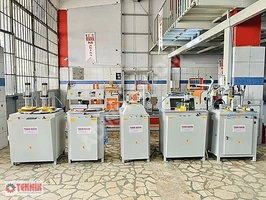 PVC 5 aşamalı PVC makineleri