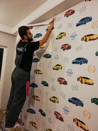 Sale and installation of wallpaper