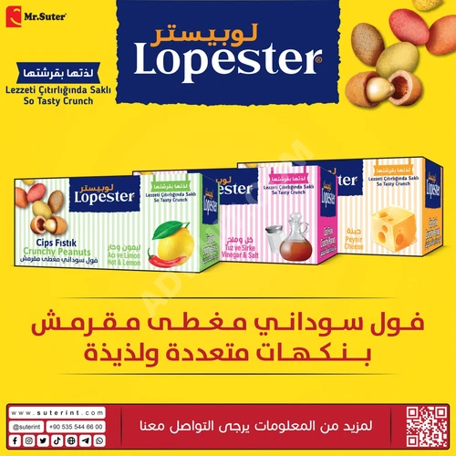 Lobister'den kaplamalı çıtır fıstık