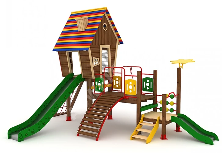 Metod Park fabrikalarından parklar için özel ahşap oyunlar