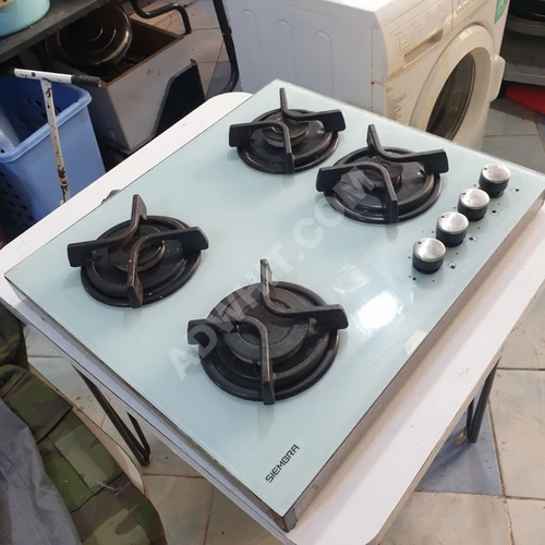 SIEMBRA markası set üstü camlı mutfak ocak