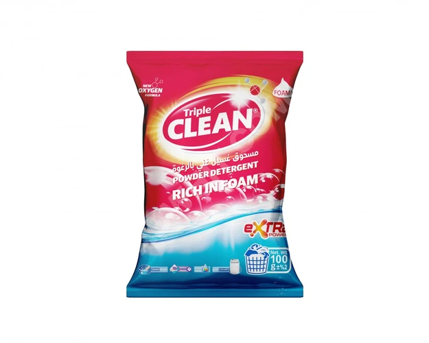Triple Clean yüksek köpüklü çamaşır tozu ( 100 gram )