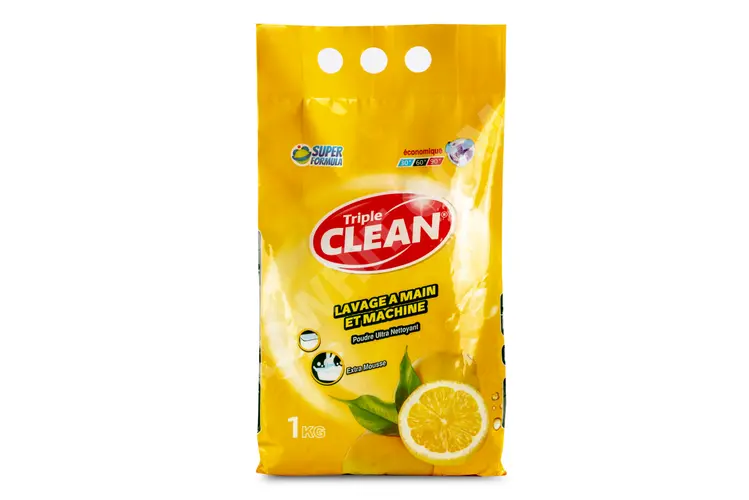 Triple Clean 1 kg  Çamaşır Toz Deterjanı