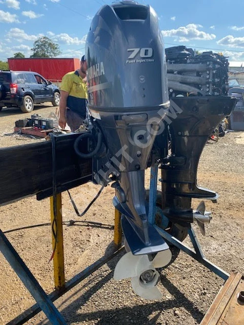 2017 Yamaha 70 HP 4 Zamanlı Dıştan Takma Motorlu Motor