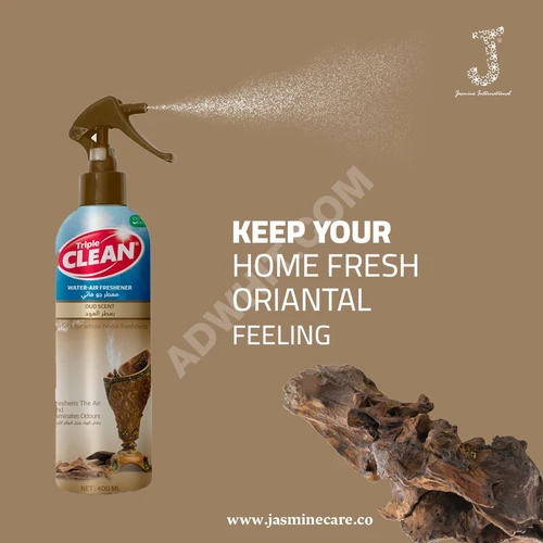 Triple Clean markasının oud aromalı oda kokusu