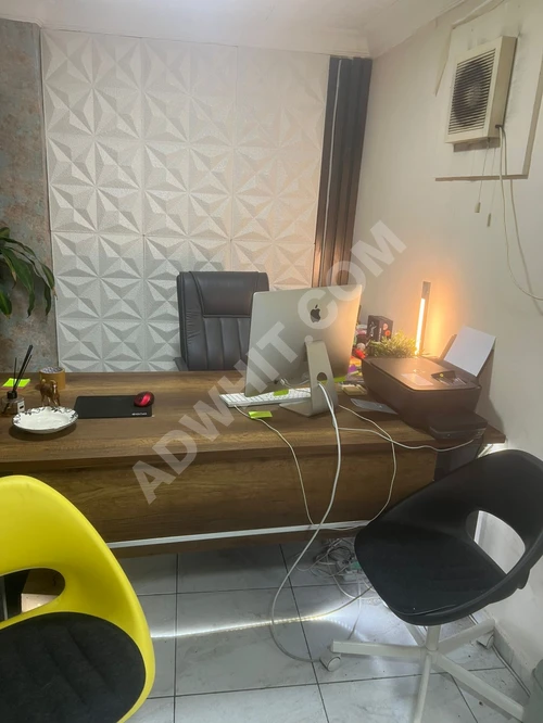 Tam bir ofis mobilyası satılık