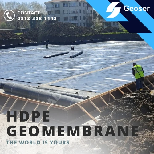 HDPE havuz kaplama membranı için yalıtım