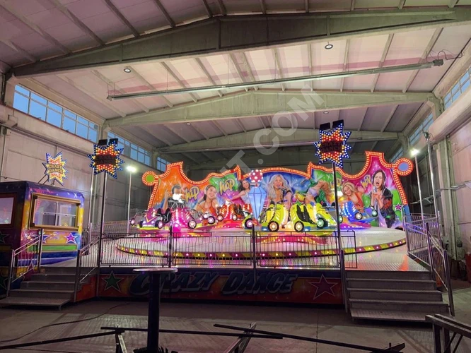Lunapark için Crazy Dance Oyunu