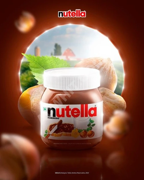Nutella 700, 630 ve 400 gram ihracata hazır stok mevcut