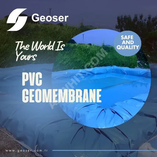 Su geçirmez PVC GEOMEMBRANE Yalıtımı