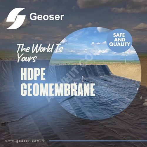  HDPE GEOMEMBRANE Yalıtımı