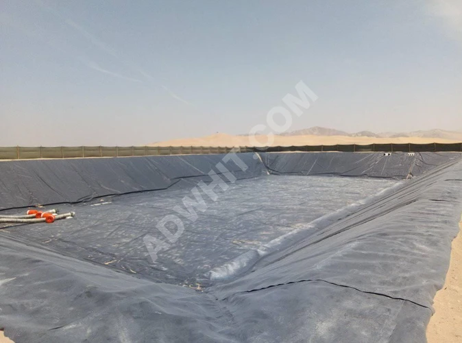 HDPE GEOMEMBRANE Yüksek Yoğunluklu Polietilen