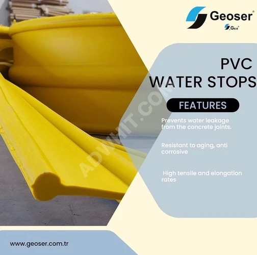 WATERSTOP Su izolasyon bantları