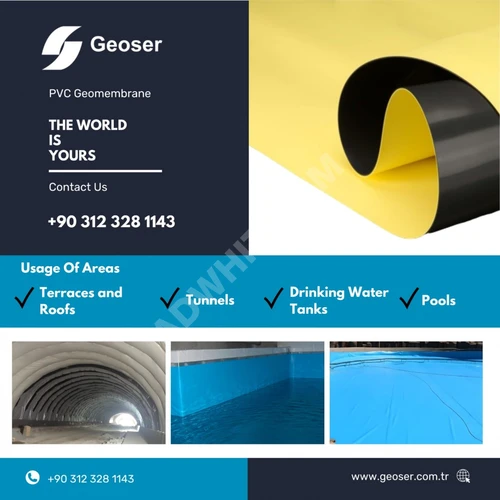 PVC Geomembran Yalıtımı