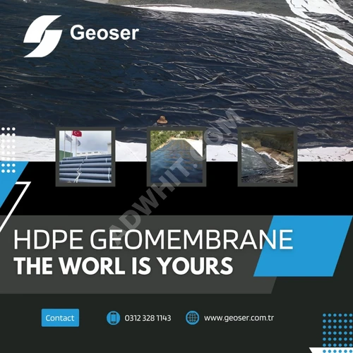 YÜKSEK YOĞUNLUKLU POLİETİLEN HDPE GEOMEMBRAN