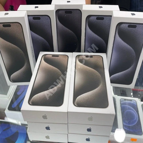 Yepyeni iphone 15 pro, iphone 14promax, 13promax kutusunda kilidi açılmış