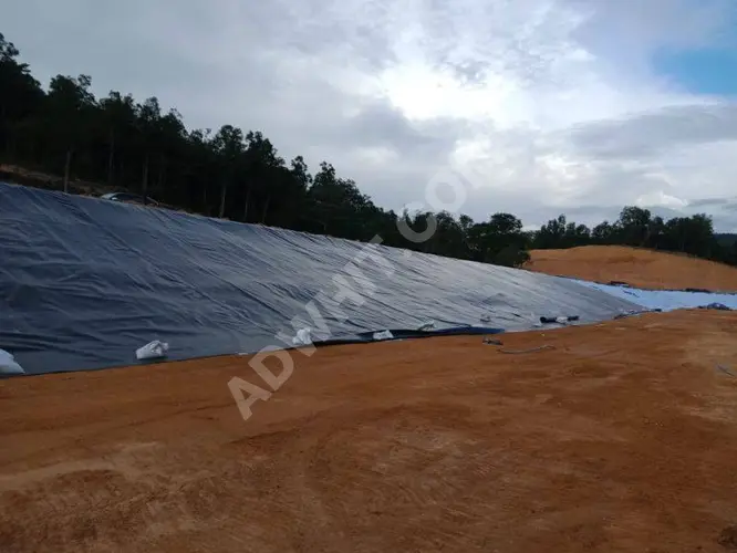 HDPE GEOMEMBRAN  - Tek taraflı pürüzlü yüksek yoğunluklu polietilen