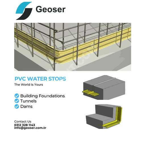 PVC GEOMEMBRANE su yalıtımı membranı