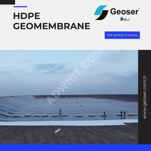 HDPE GEOMEMBRANE Yüksek Yoğunluklu Polietilen