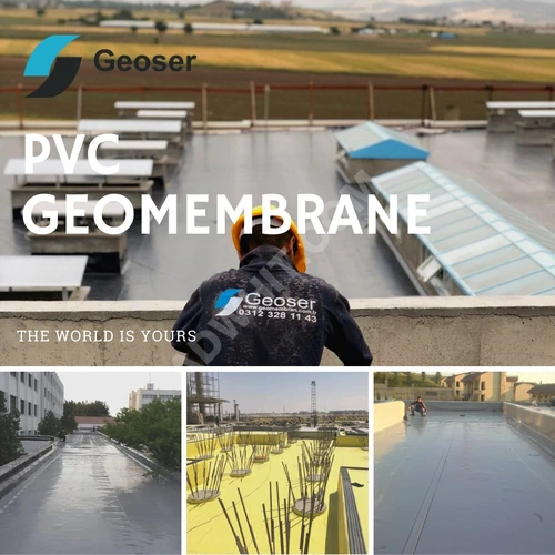 Su yalıtım için PVC geomembrane