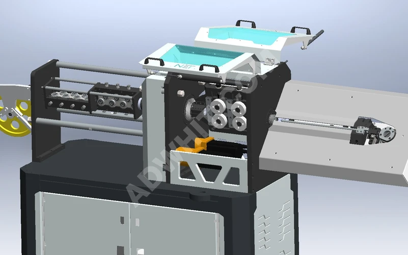 3D CNC TEL BÜKME MAKİNESI