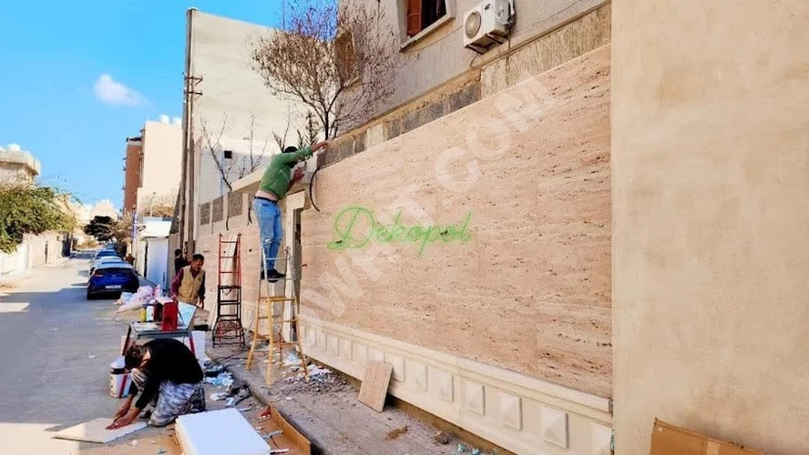 Doğal Travertenin Alternatif Panoları