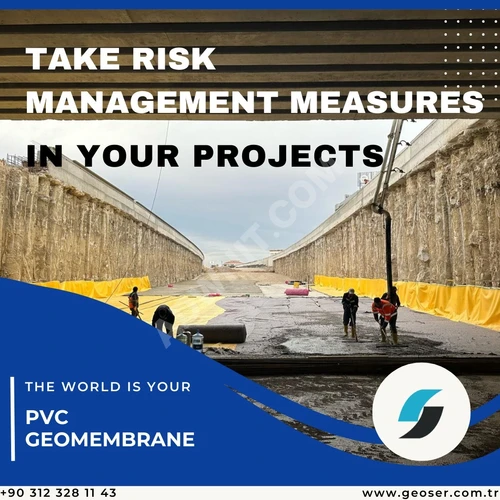 Su yalıtımı İçin PVC GEOMEMBRANE