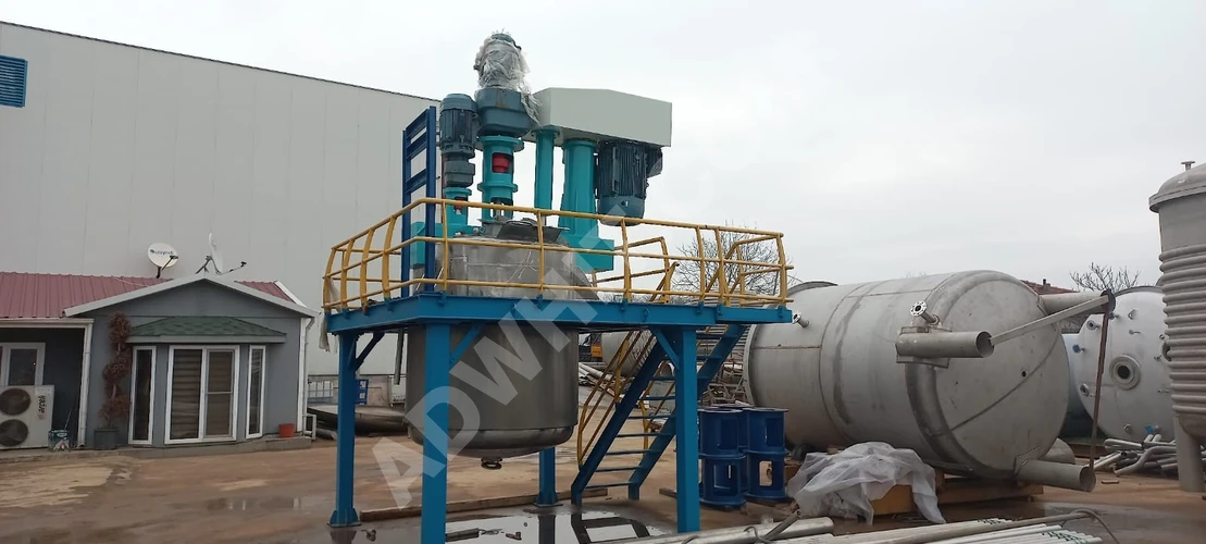 Platform Tipi 3 Milli Dispersiyon Mikseri