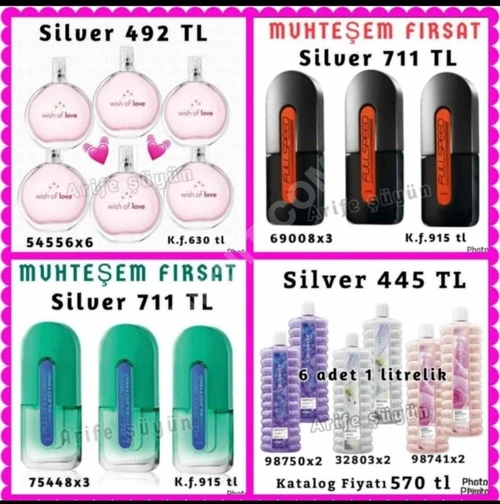 Avon parfüm ürünleri