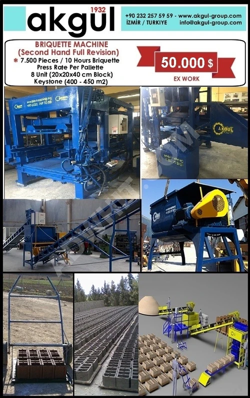 Blok Makinesi / pomza beton