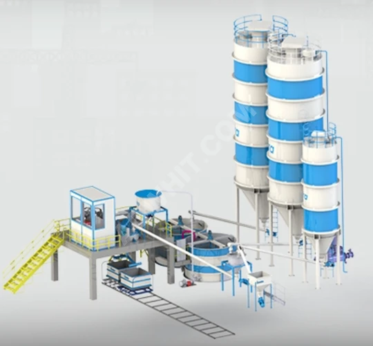 AAC/NAAC Havalandırılmış Beton Blok Üretim Tesisi