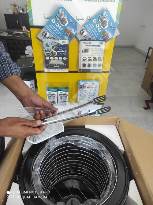 Geliştirilmiş Mandi fırını hem elektrik hem de gaz ile çalışır