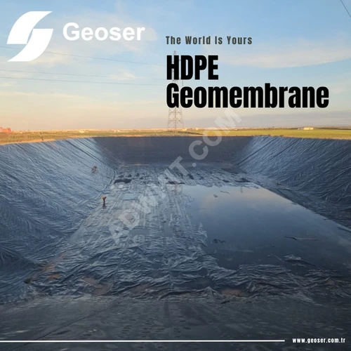 HDPE Yüksek Yoğunluklu Polietilen Geomembrane