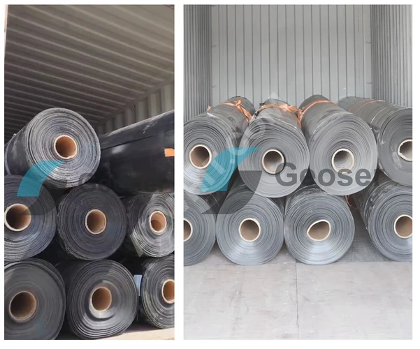 HDPE GEOMEMBRANE Yüksek Yoğunluklu Polietilen
