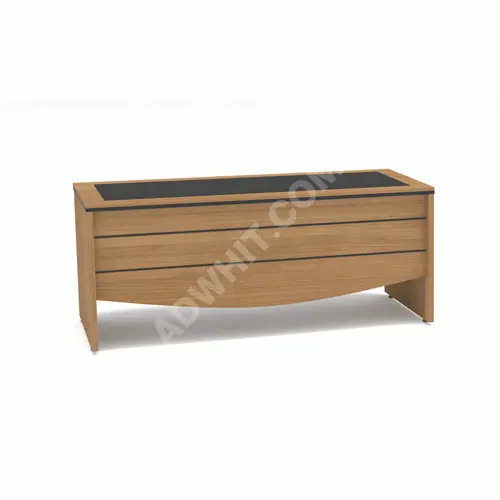 200cm DERİLİ OFİS MASASI 36mm RENK SEÇENEĞİ MEVCUT 